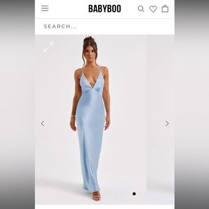 Babyboo Anja Maxi Dress Turquoise